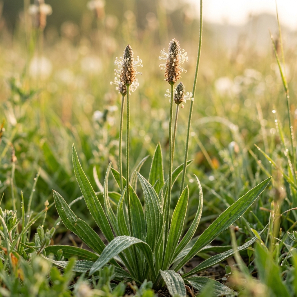 Plantago Lanceolata - Dar Yapraklı Sinir Otu